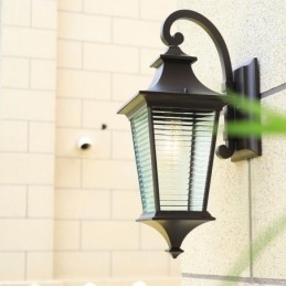 Nowoczesne zewnętrzne światło wodoodporne altana ścienna światło dziedziniec korytarz ogród balkon