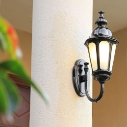 Nowoczesne proste zewnętrzne światło wodoodporne Plum Blossom Wall Light Dziedziniec Korytarz Ogród