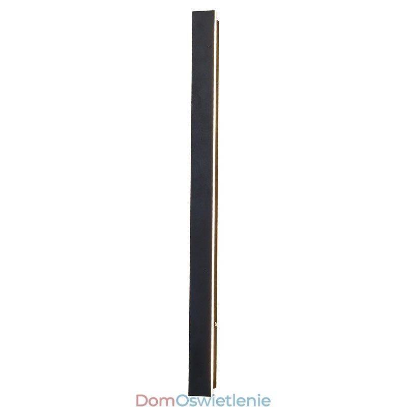 Zewnętrzna długa nowoczesna współczesna lampa ścienna kinkiet IP 44 do ganku, patio, ogrodu