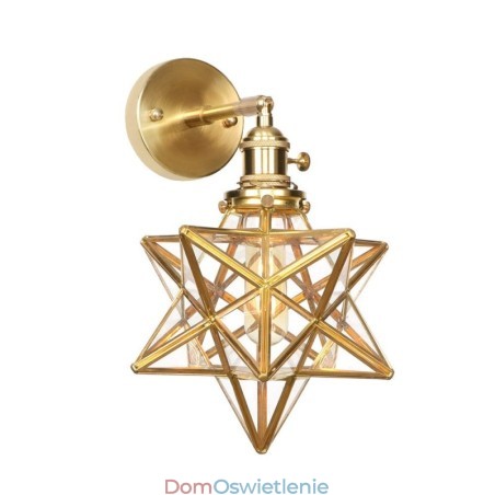 Nowoczesna lampa ścienna z kloszem szklanym Nowoczesna lampa ścienna z kloszem szklanym
