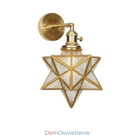 Nowoczesna lampa ścienna z kloszem szklanym Nowoczesna lampa ścienna z kloszem szklanym