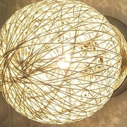 Nowoczesna współczesna latarnia Globe Chrome Metal Flush Mount