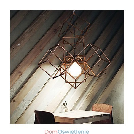 Wisząca lampa 1 światło Vintage minimalistyczny żelazny żyrandol malowany Wisząca lampa 1 światło Vintage minimalistyczny żelazny żyrandol malowany