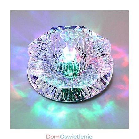 Kryształowa lampa sufitowa SMD 3W Kreatywna lampa tuba świetlna Kolorowa kopuła świetlna Kryształowa lampa sufitowa SMD 3W Kreatywna lampa tuba świetlna Kolorowa kopuła świetlna