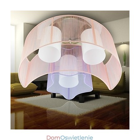 Rysowanie linii Romantyczne gwiazdy Księżyc pochłania światło kopuły lampy