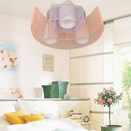 Rysowanie linii Romantyczne gwiazdy Księżyc pochłania światło kopuły lampy