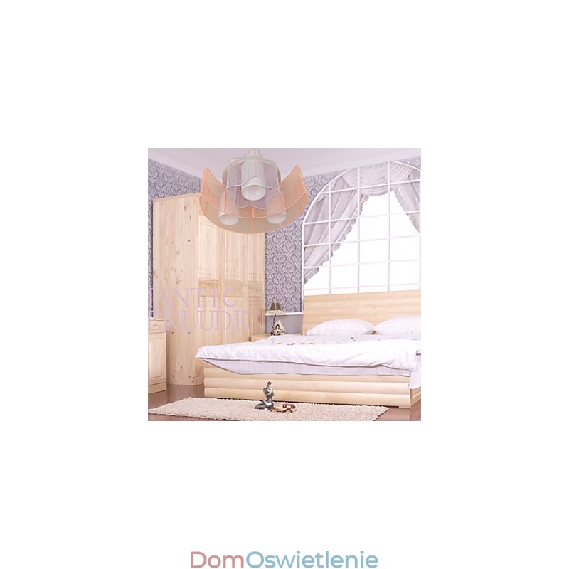 Rysowanie linii Romantyczne gwiazdy Księżyc pochłania światło kopuły lampy