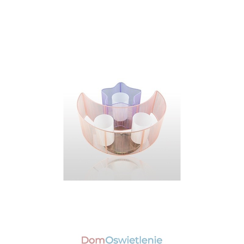 Rysowanie linii Romantyczne gwiazdy Księżyc pochłania światło kopuły lampy