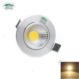 4PCS Zweihnder 3W 300Lm COB Lampa sufitowa Downlight Ciepłe białe światło