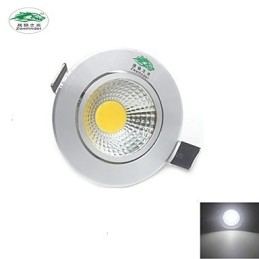 4PCS Zweihnder 3W 300Lm COB Lampa sufitowa Downlight Ciepłe białe światło