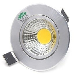 4PCS Zweihnder 3W 300Lm COB Lampa sufitowa Downlight Ciepłe białe światło
