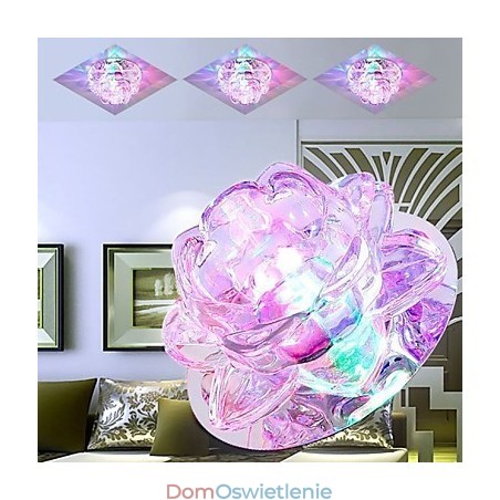 Kryształowa lampa SMD CreativeTube Spotlight Absorbująca światło kopuły Kryształowa lampa SMD CreativeTube Spotlight Absorbująca światło kopuły