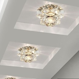 Kryształowa lampa SMD CreativeTube Spotlight Absorbująca światło kopuły