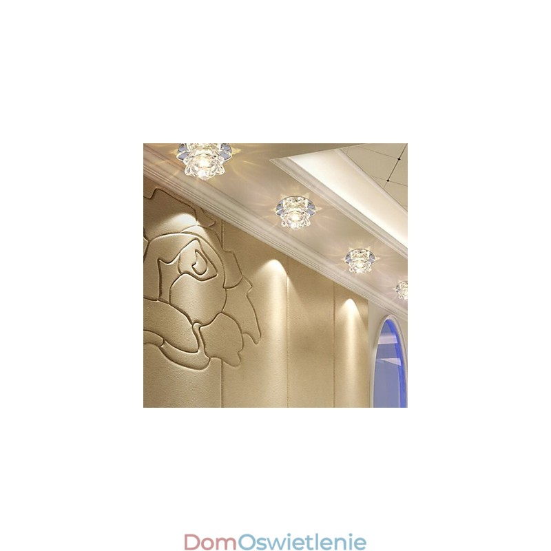 Kryształowa lampa SMD CreativeTube Spotlight Absorbująca światło kopuły