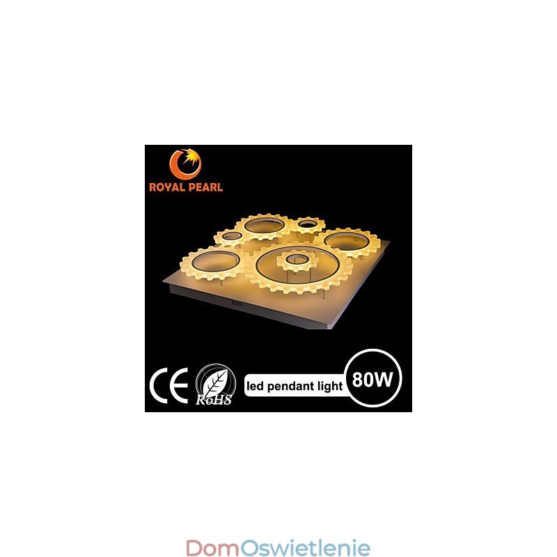 Chłodna biała lampa wisząca Epistar Chips 80W