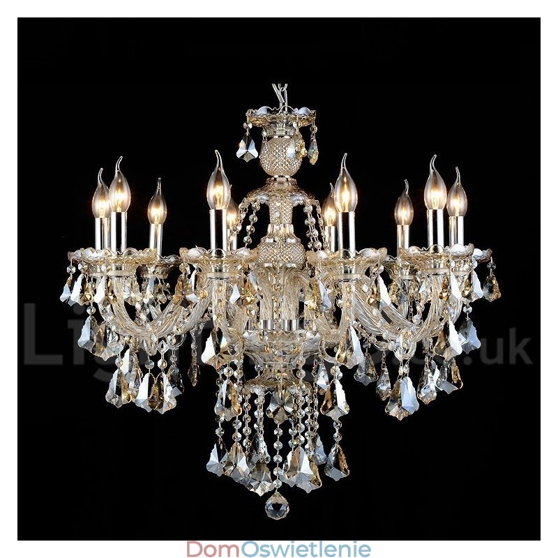 Koniak Kryształ Kolor Wisząca lampa Kryształ Nowoczesny Współczesny Tradycyjny Klasyczny Retro Latarnia Wiejski