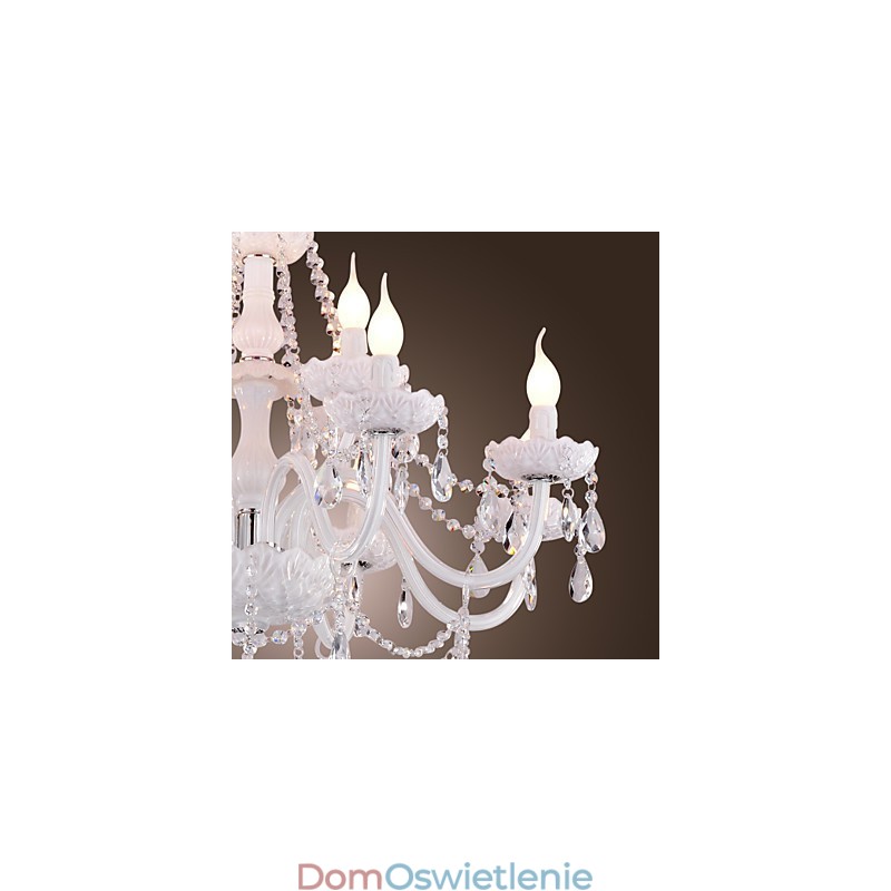 Nowoczesny, współczesny żyrandol galwanizowany