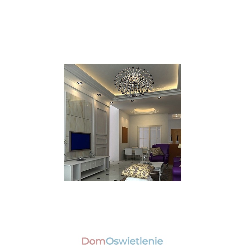 Artystyczna lampa sufitowa z 1 światłem