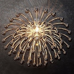 Artystyczna lampa sufitowa z 1 światłem