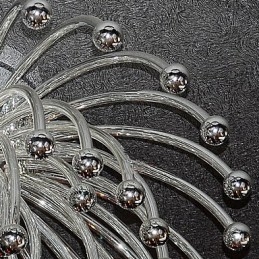 Artystyczna lampa sufitowa z 1 światłem