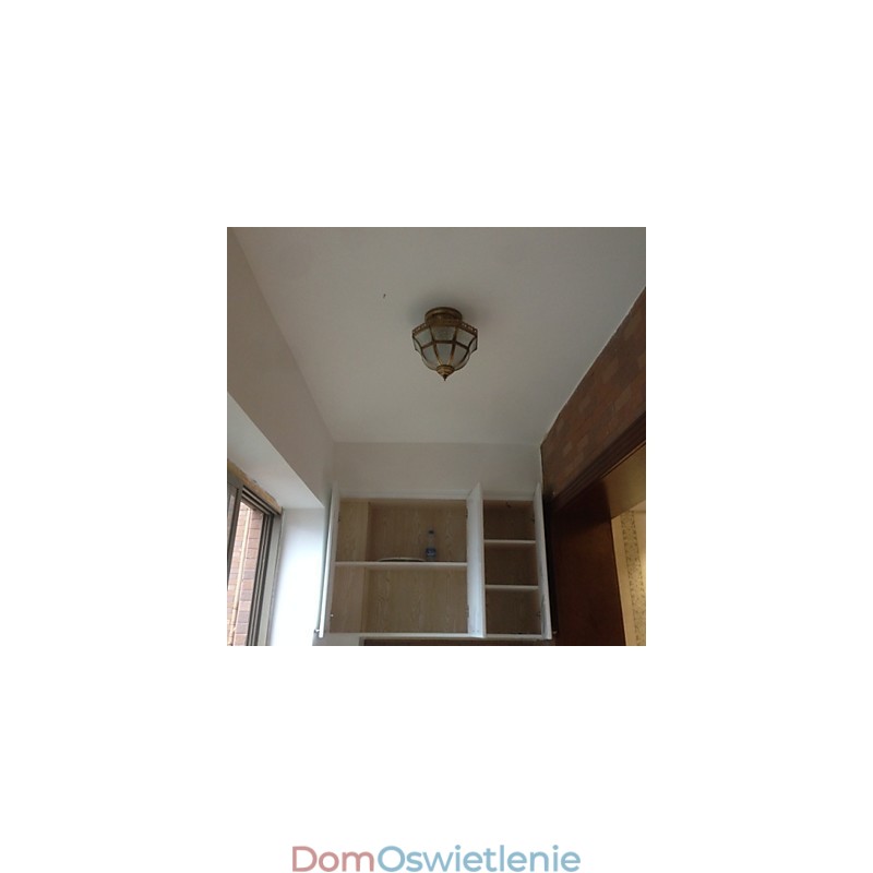 Tradycyjne klasyczne mini oświetlenie punktowe w stylu mosiężnym z metalowym wykończeniem