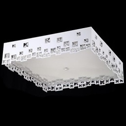 Lampa sufitowa 8 świateł nowoczesna prosta artystyczna