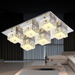 Lampa sufitowa 6 świateł nowoczesna prosta artystyczna