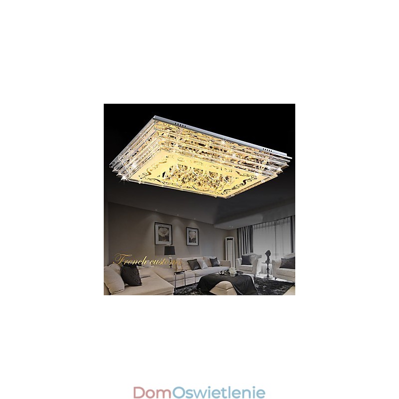 Oświetlenie wpuszczane w trzech kolorach z pilotem Nowoczesne, współczesne szkło