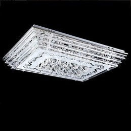 Oświetlenie wpuszczane w trzech kolorach z pilotem Nowoczesne, współczesne szkło