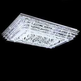 Oświetlenie wpuszczane w trzech kolorach z pilotem Nowoczesne, współczesne szkło