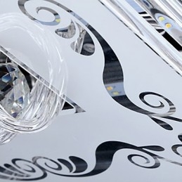 Oświetlenie wpuszczane w trzech kolorach z pilotem Nowoczesne, współczesne szkło