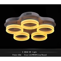 Eleganckie akrylowe oprawy oświetleniowe sufitowe