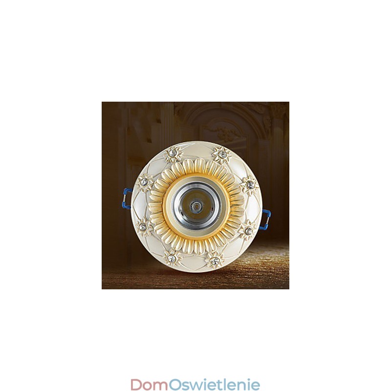 10*3,5CM Styl europejski Wiejska lampa sufitowa Absorbująca światło kopuły