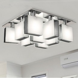 Nowoczesny współczesny chromowany metalowy uchwyt ścienny