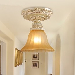Tradycyjne klasyczne miniaturowe malowanie żywicą reflektory montowane na płasko