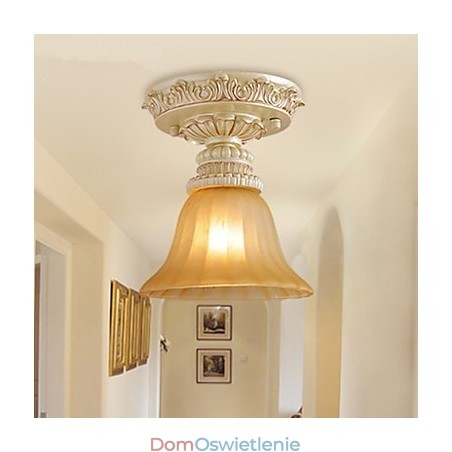 Tradycyjne klasyczne miniaturowe malowanie żywicą reflektory montowane na płasko