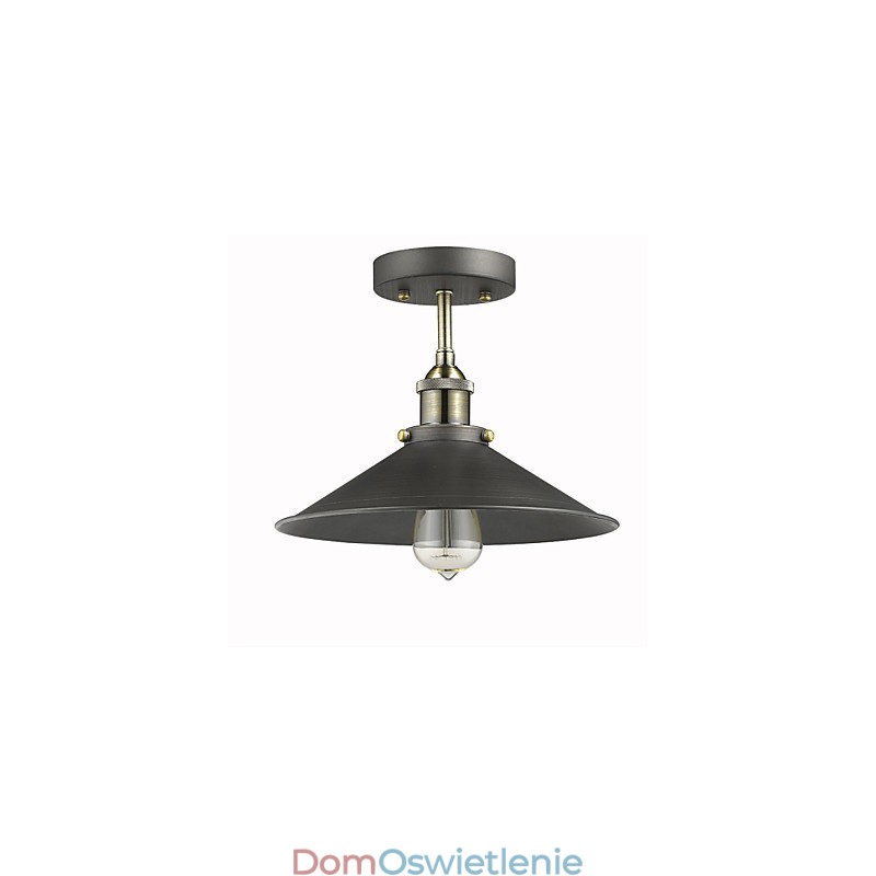 Vintage Mini Edison Lampa sufitowa 1 światło Metalowa lampa podtynkowa