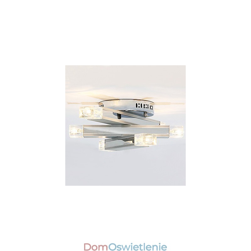 Nowoczesna lampa sufitowa z 6 światłami w eleganckim wzornictwie
