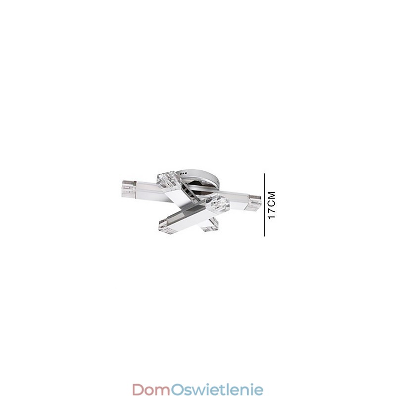 Nowoczesna lampa sufitowa z 6 światłami w eleganckim wzornictwie