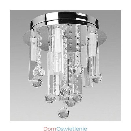 Kryształowa lampa sufitowa z 8 światłami