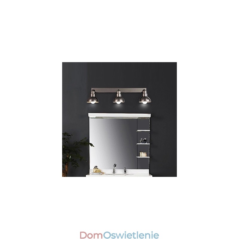 Lampa sufitowa Trinal z białą ramą szklaną i aluminiową, modna i nowoczesna