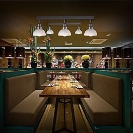 Lampa sufitowa Trinal z białą ramą szklaną i aluminiową, modna i nowoczesna