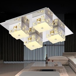 Lampa sufitowa 4 światła nowoczesna prosta artystyczna