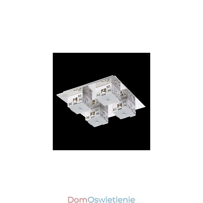 Lampa sufitowa 4 światła nowoczesna prosta artystyczna