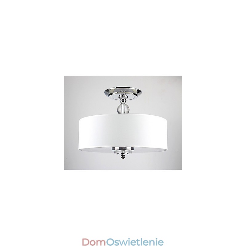 Elegancki, kryształowy klosz z 6 światłami w kloszu cylindrycznym