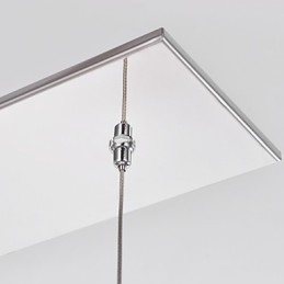 Nowoczesna współczesna wyspa kryształowa chromowana metalowa lampa wisząca