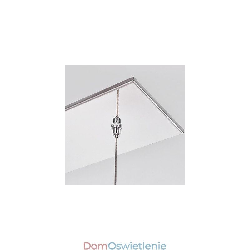 Nowoczesna współczesna wyspa kryształowa chromowana metalowa lampa wisząca