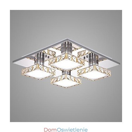 Lampa sufitowa 4 światła nowoczesna prosta artystyczna