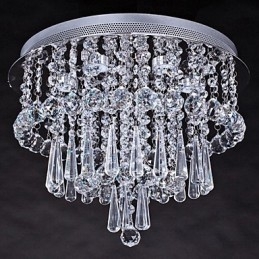Lampa sufitowa 6 świateł nowoczesna prosta artystyczna