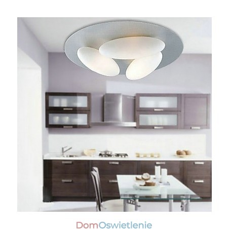 Minimalistyczna lampa sufitowa inspirowana naturą z kloszem w kształcie 3 jajek Minimalistyczna lampa sufitowa inspirowana naturą z kloszem w kształcie 3 jajek